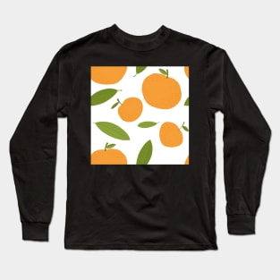 Minimalistic orange Long Sleeve T-Shirt